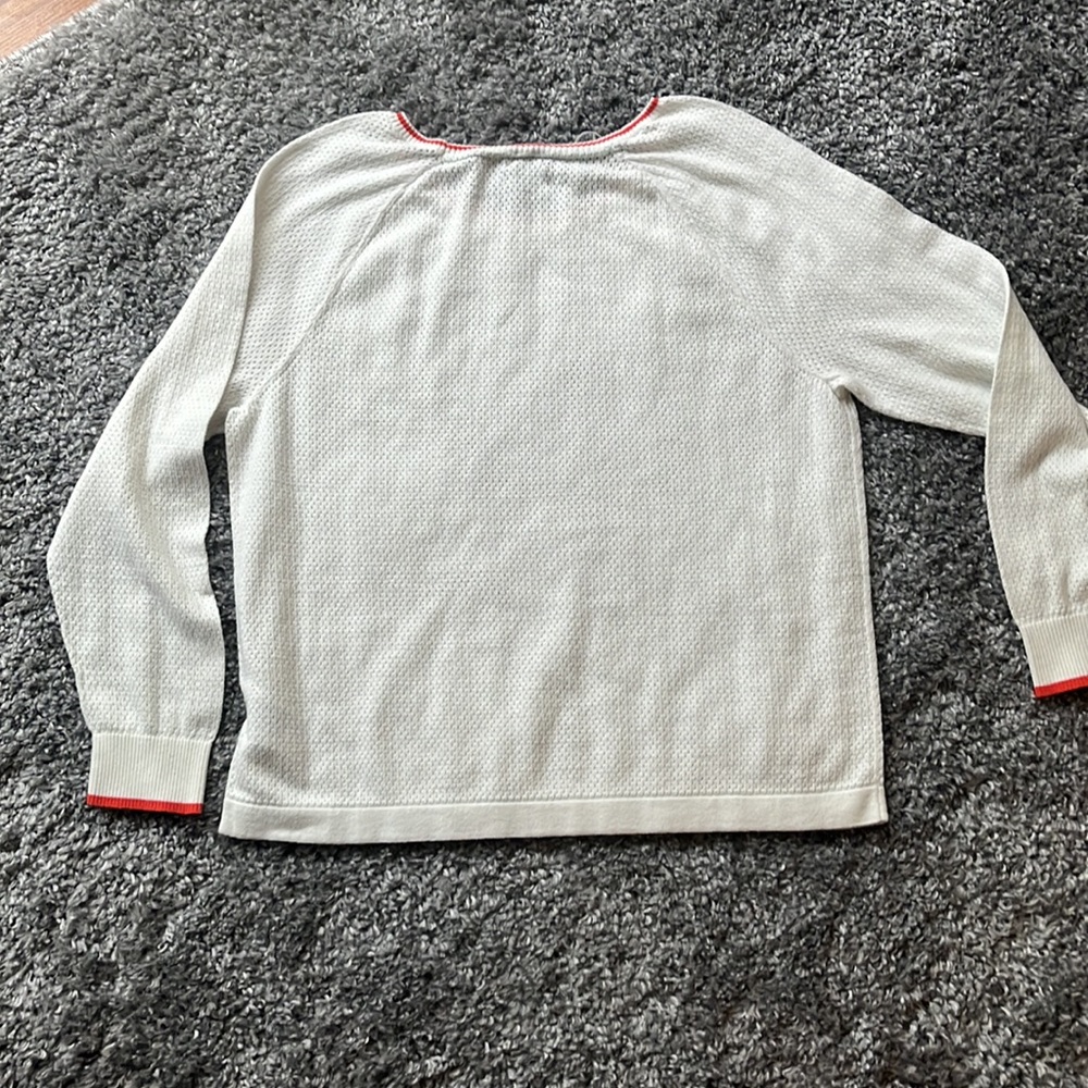 Tommy Hilfiger Ladies Sporty White Top - XL - Picture 4 of 5
